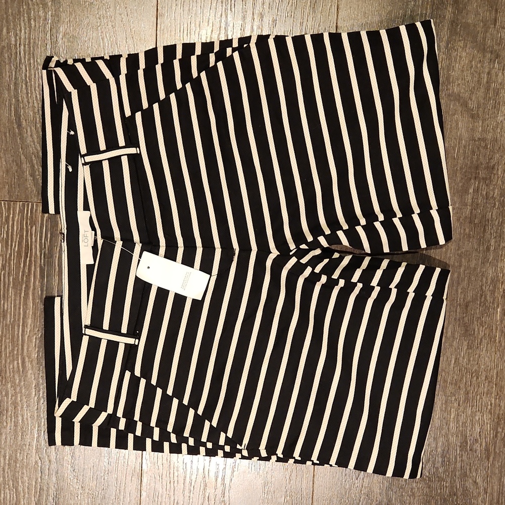ANN TAYLOR LOFT RIVIERA SLIM CROP MARISA PANTS / TROUSERS, 2 (26) NWT C0048